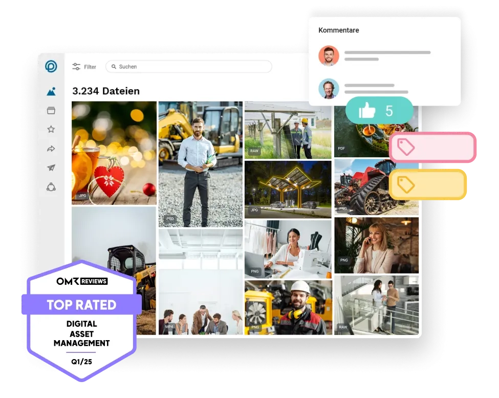 Digital asset management software